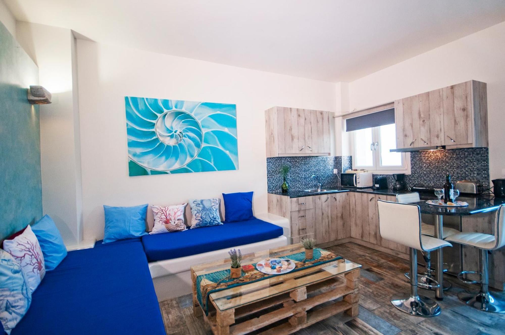 Blue Dream - Santorini Daire Kamári Dış mekan fotoğraf