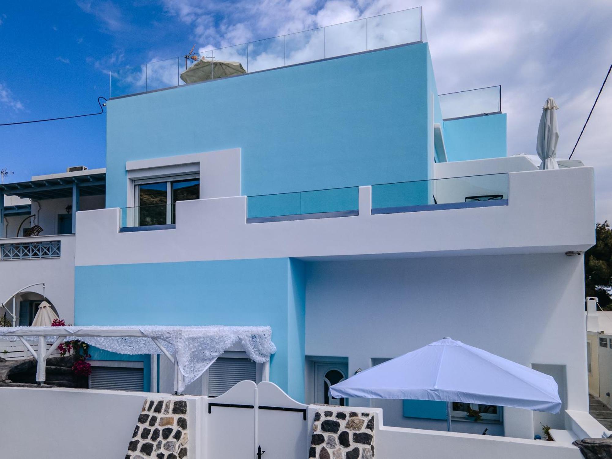 Blue Dream - Santorini Daire Kamári Dış mekan fotoğraf